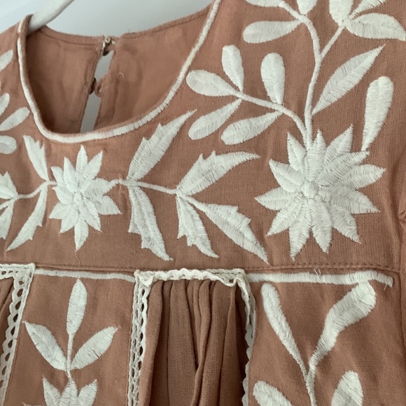 CAROLINA K Embroidered Pink Dress - Picture 5 of 12